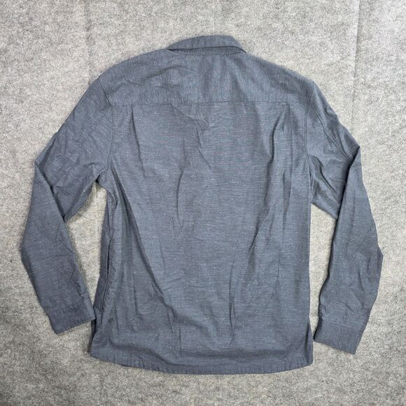 Lululemon Snap Front Men’s XL Blue Marled Front Double Pocket - Picture 8 of 11